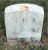 Footstone of J. H. A. Footstone of J. H. A.